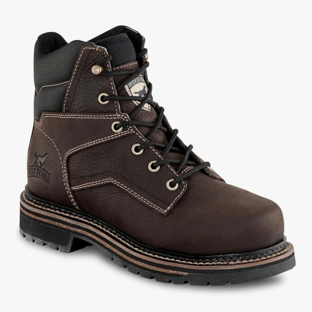 Women's Irish Setter Kittson #93240 Women's Dark Brown Leather Work Boot